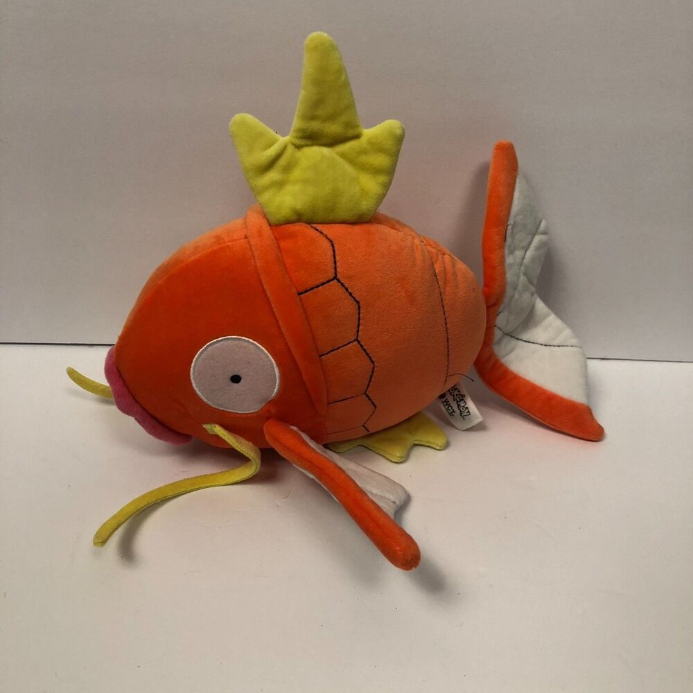 Pokemon Magikarp Fish Plush WCT Wicked Cool Toy Plush Stuffed Animal Orange Fish